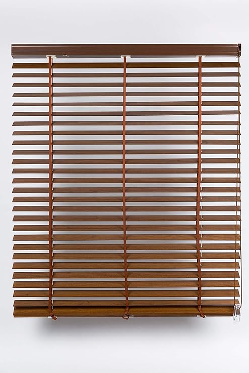 Amazon.com: FANJIN - Persianas para ventanas de madera auténtica, horizontales, 89,9 por metro cuadrado: Home \u0026 Kitchen