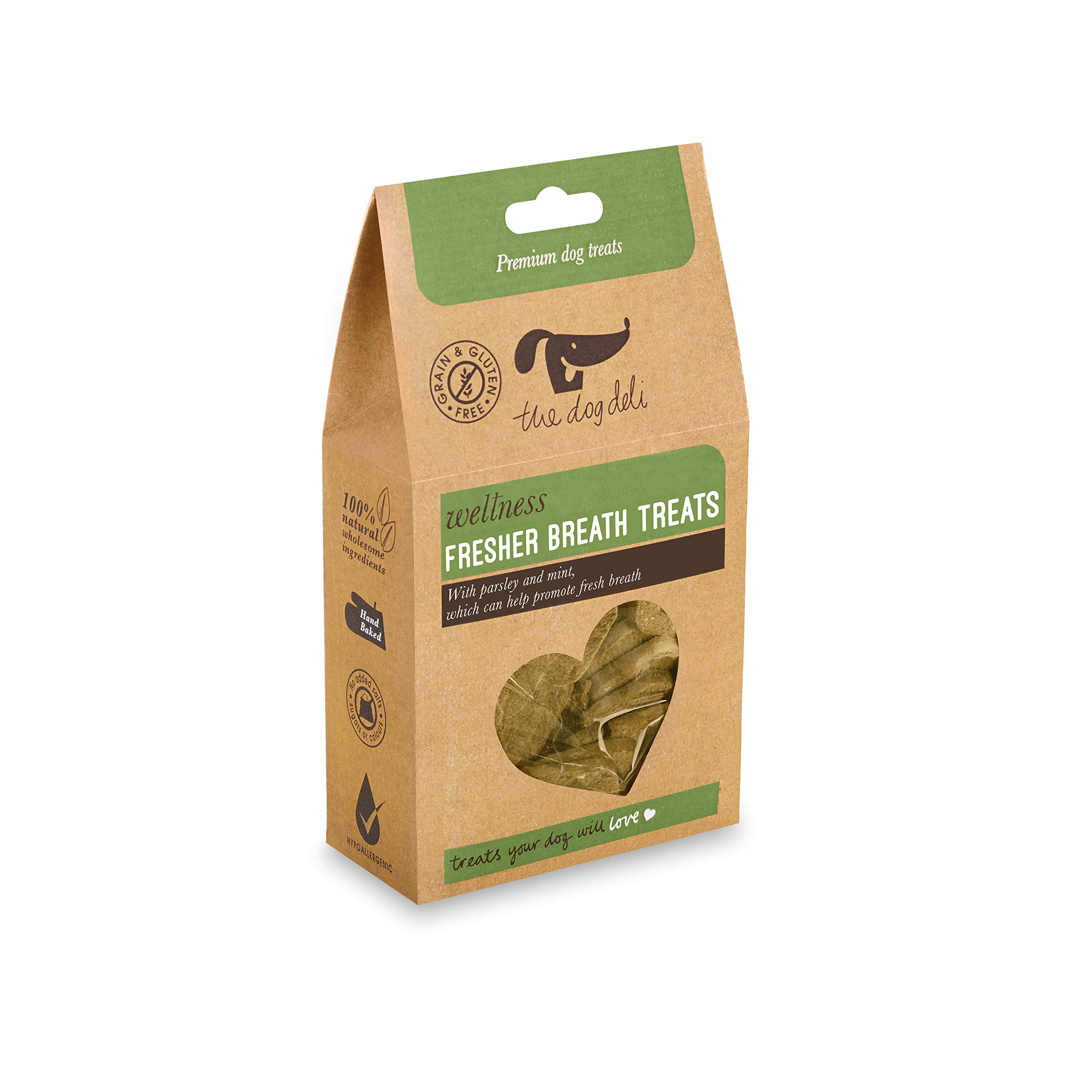 Petface The Dog Deli Wellness Free Fresher Breath Treats for Dogs, 165g