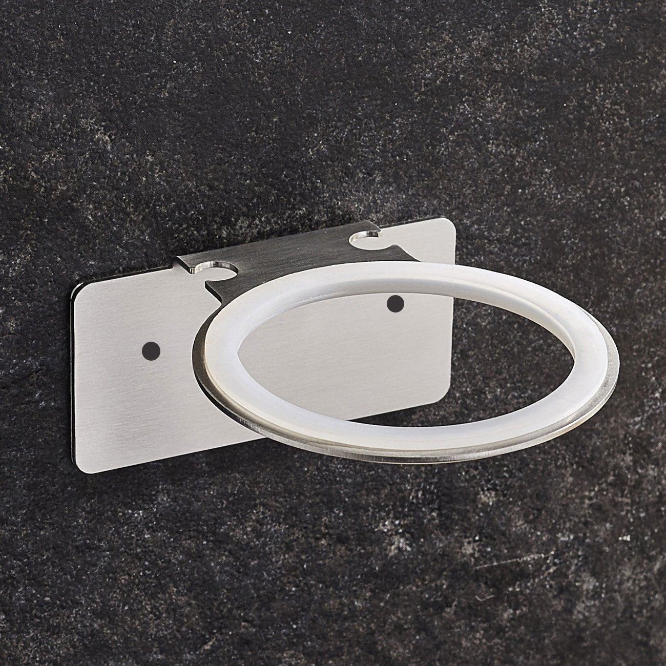 Ruicer porta asciugacapelli 3m autoadesivo senza trapano, acciaio inossidabile