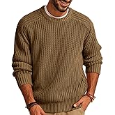 PJ PAUL JONES Mens Sweater Crewneck Knit Sweaters Casual Textured Pullover Sweater