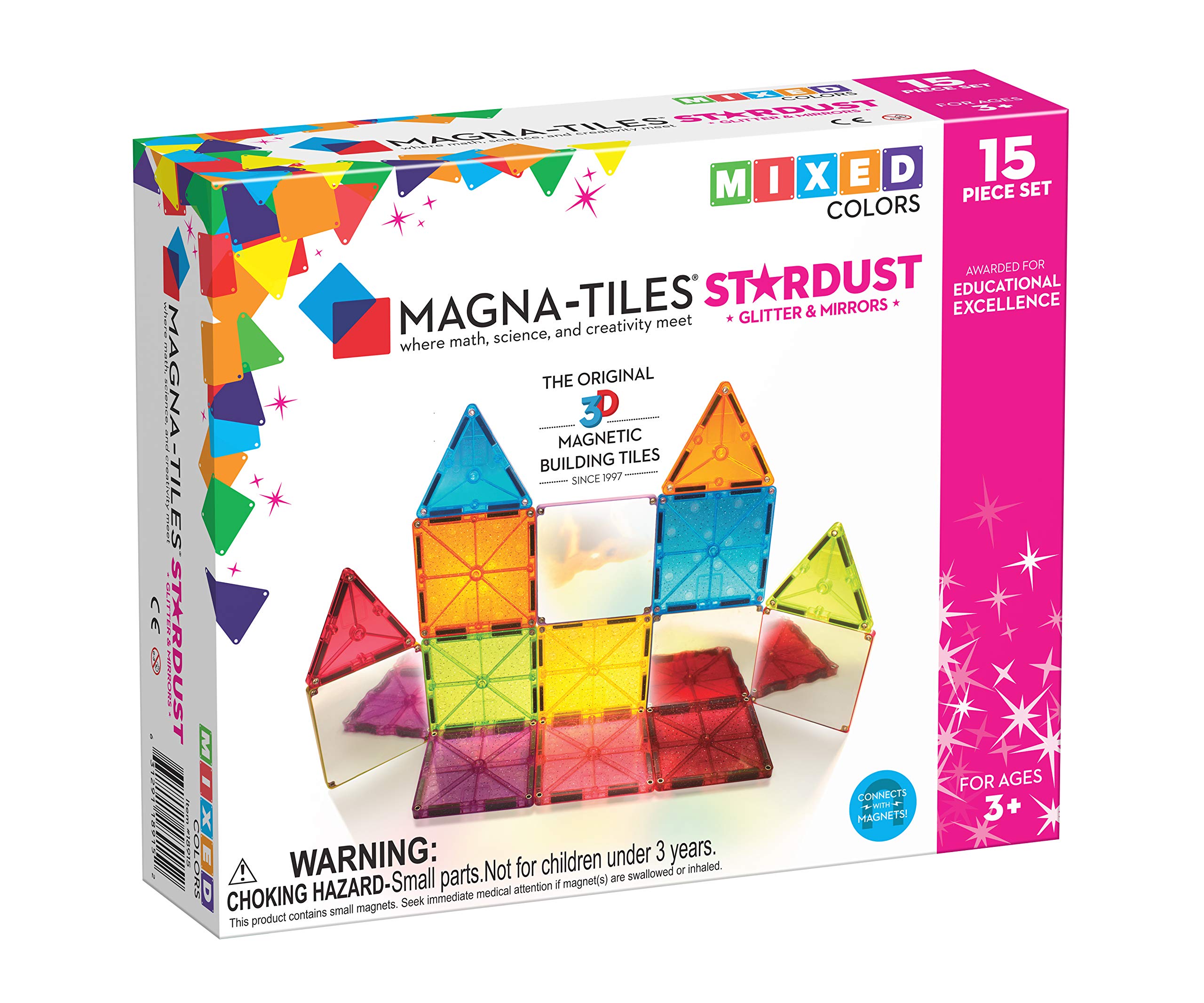 magna tiles glow set