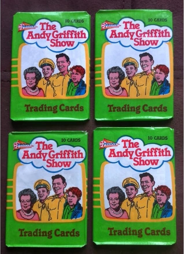 1990 Andy Griffith Wax Packs Unopened Lot Of 4 Packs First Series Non 