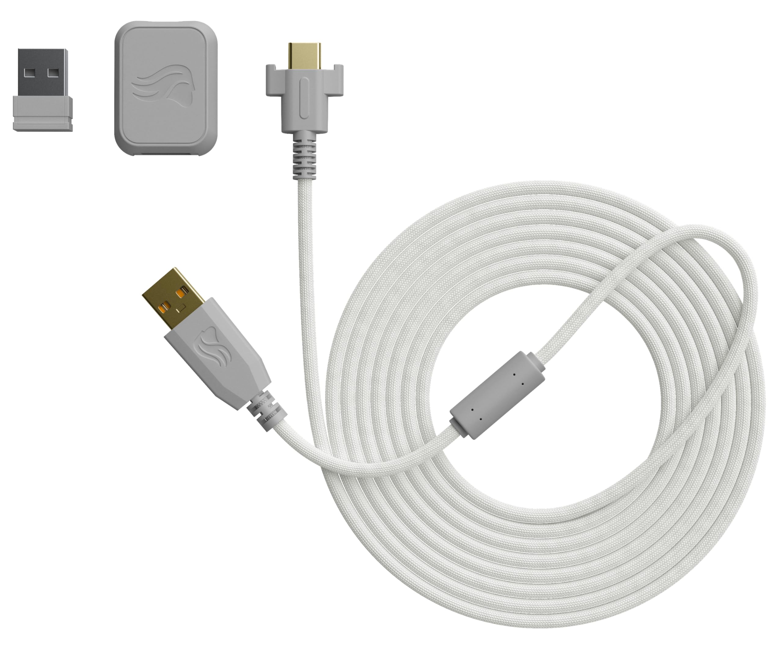 Glorious Gaming Model O 2 Wireless Gaming Mouse - Hybrid 2.4GHz & Bluetooth Wireless, 68g Superlight, Long Battery Life, 26k BAMF 2.0 Sensor, RGB, Ambidextrous, 6 Buttons, PTFE Feet - White