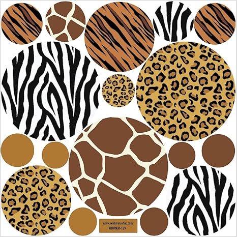 animal print wall decals