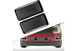 HAKA TOUGH 1 Pair Front Bumper Protection Pads Compatible for Ford F150 2018 2019 2020 (NOT Compatible with Harley Davidson SVT and Ecoboost Models)