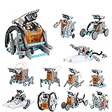 Lucky Doug Solar Robot Kit 12-in-1 Science STEM Robot Kit Toys for Kids Aged 8-12 and Older, Science Building Set Gifts…