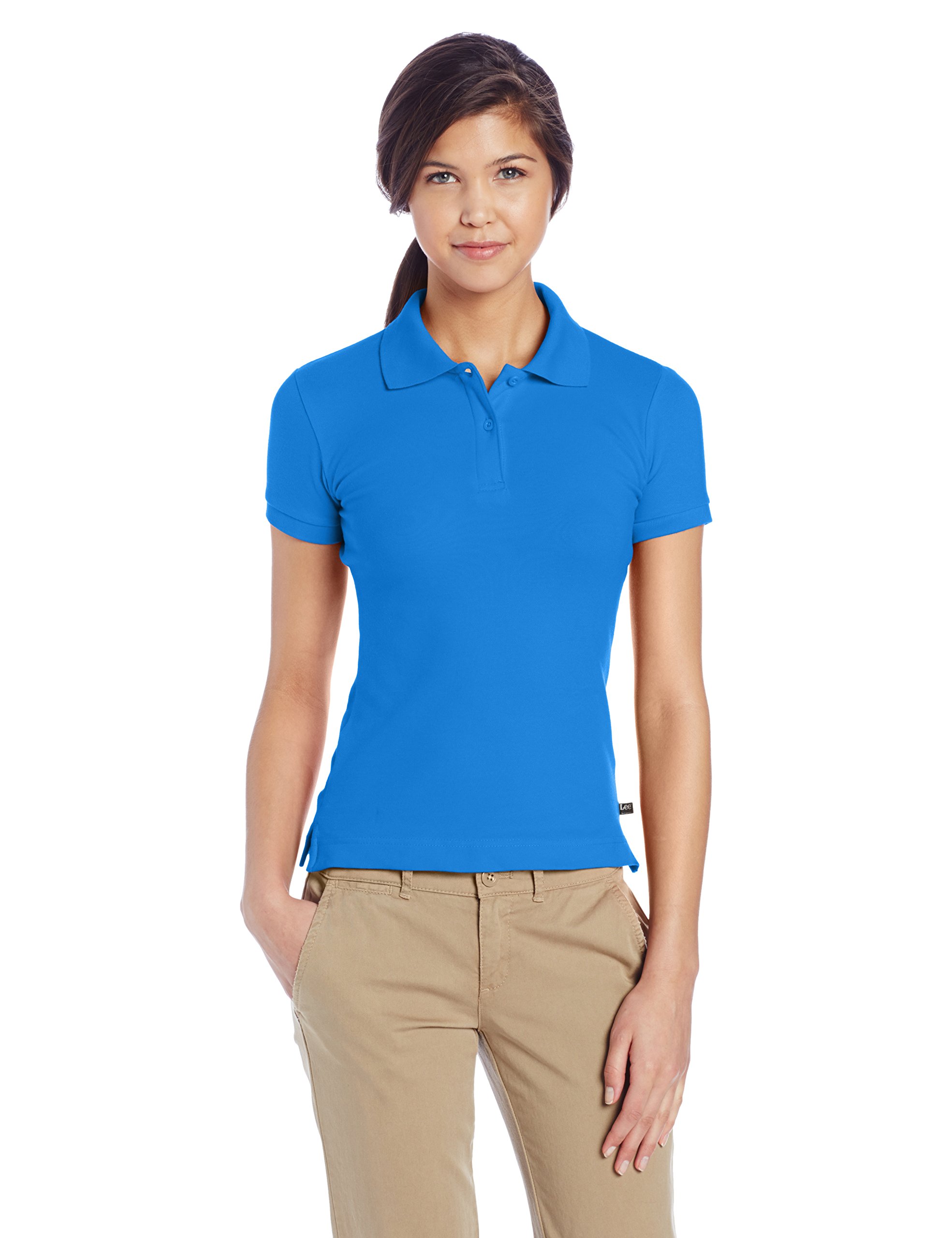 Lee Uniforms Juniors' Stretch Pique Polo Shirt Women Product Review