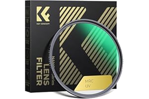 K&F CONCEPT 67mm UV Lens Filter - HD MCUV Scratch-Resistant Ultraviolet Protection Filters for DSLR Camera Lens Nanotech Coat