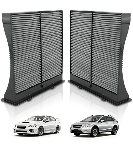 TOPAZ Engine & Cabin Air Filter Combo – Fits Subaru Forester Impreza WRX STI XV Crosstrek