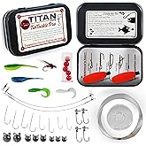 TinTackle Pro – Compact Survival Fishing Kit with Mini Finger Reel | Ultralight Emergency Fishing Gear for Camping, Hiking & Outdoor Survival