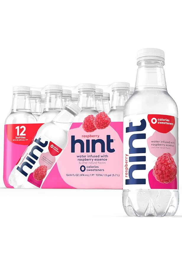 Fruit2O Zero Calorie Strawberry Flavored Water Drink Bottle - 6-16...