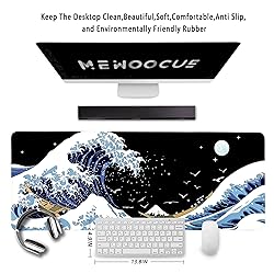 MEWOOCUE® Gaming Mouse Pad for Desk,Large Wave