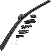 Anco A-22-M Profile Wiper Blade - 22" (Pack of 1) | Replaces 221B 2215B 2314B DLF22 NBC22 18-220 19-220 9XW22S. OE-grade replacement.