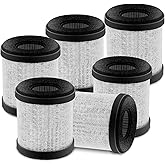 AP-P60FL Replacement HEPA Filter Compatible with Homedics AP-P60 Total Clean Portable Air Purifier, Replace Part AP-P60FL, H13 3-Stage Filtration, 6-Pack