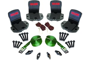 Malone Big Foot Pro Universal Car Rack Canoe Carrier with Bow and Stern Lines