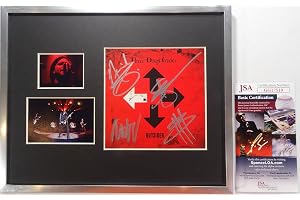 Signed Three Days Grace Autographed Outsider Cd Display Certified Jsa # GG17519