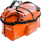 Earth Pak Waterproof Duffel Bag - Large Dry Bag, 1680D TPU, Heavy Duty, Camping & Marine Dry Bag, 8x8 Popout Pocket