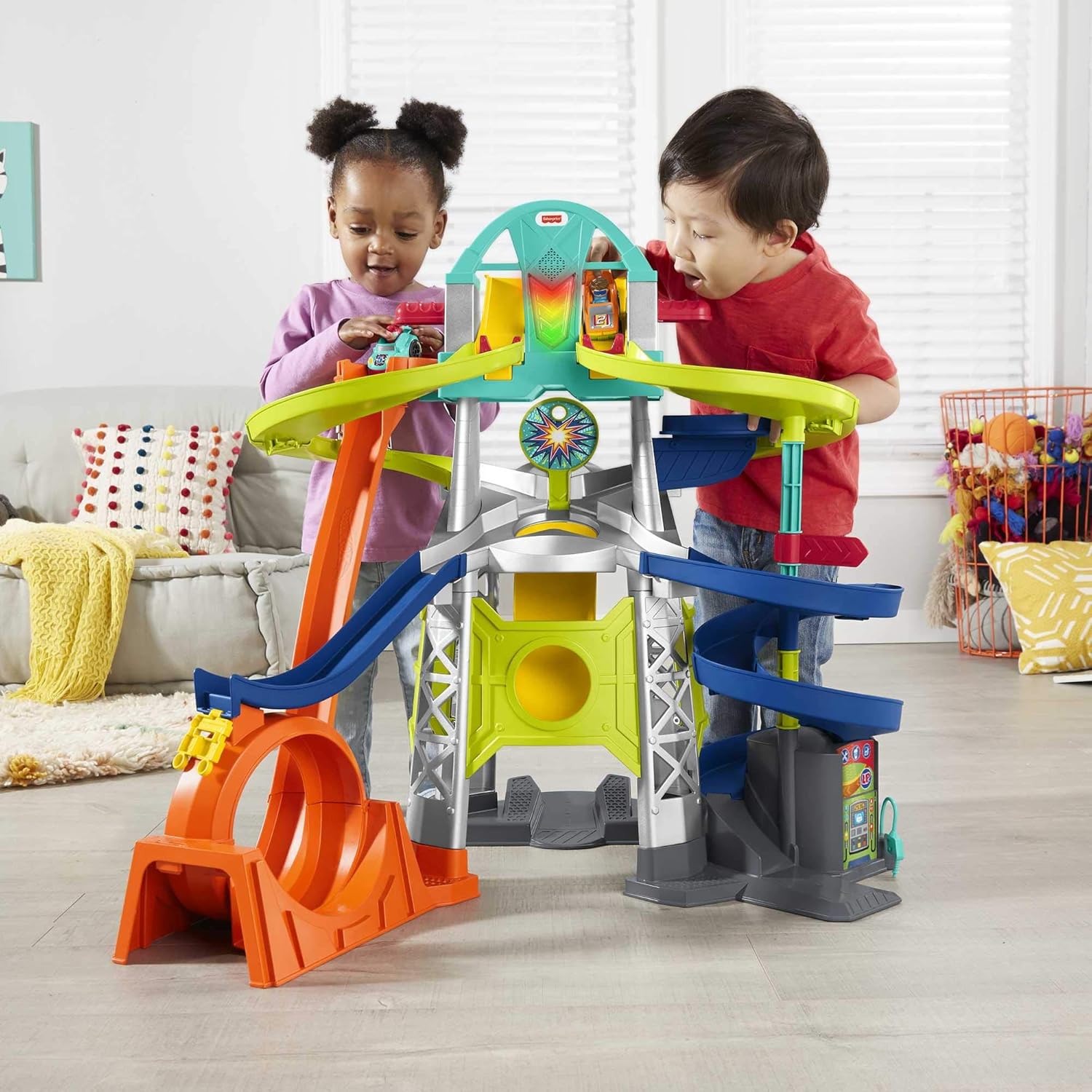 Fisher-Price Little People Launch & Loop Raceway - Image 3