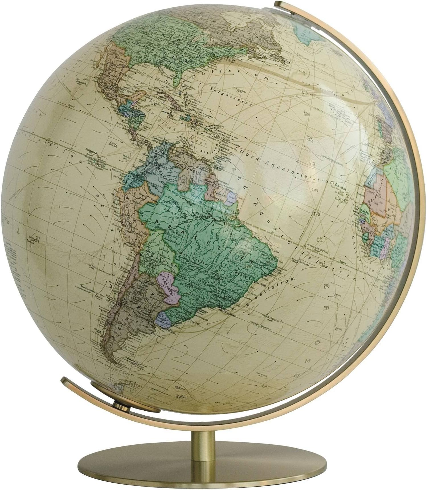 Columbus Ulm 13 Inch Illuminated Desktop Globe