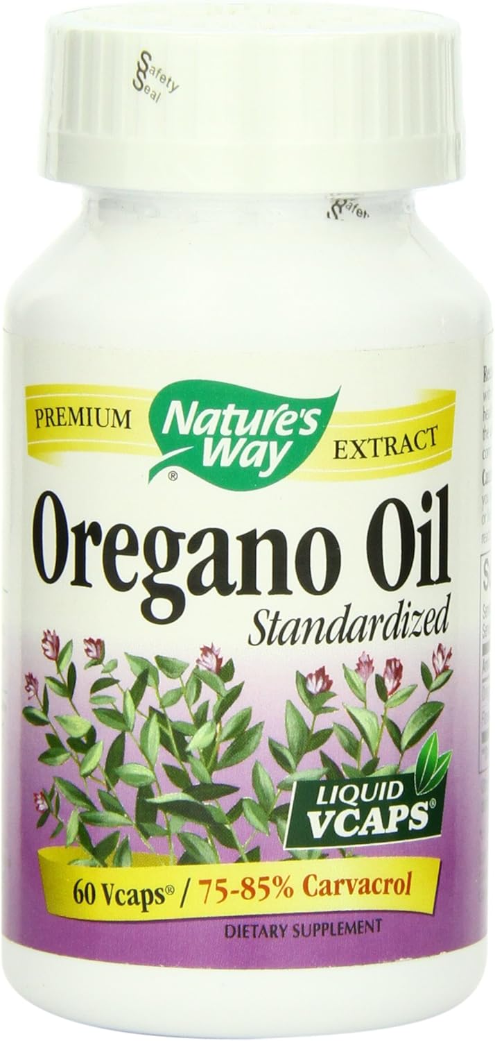 Amazon オレガノオイル 60カプセル Nature S Way オレガノ