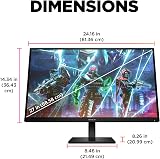 HP OMEN 27s Gaming Monitor 27" FHD IPS 240Hz Console FreeSync Premium view 9