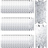 ZAVOOS 50 Pieces Nail Plates, 1.5 x 3 Inch Nail Plates for Wood Studs, Anti-Nail Cable Protection Plate Shield with Sharp Poi