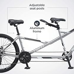 Schwinn Twinn Tandem Bike, 26 Inch Bike for Women