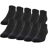 Gildan Men's Active Cotton Low Cut Socks (10-Pairs)