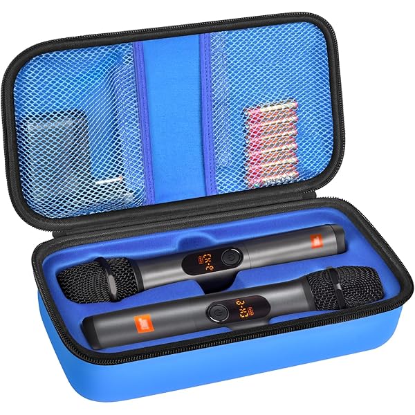 XBERSTAR Étui De Protection Portable Pour Microphone Sans Fil