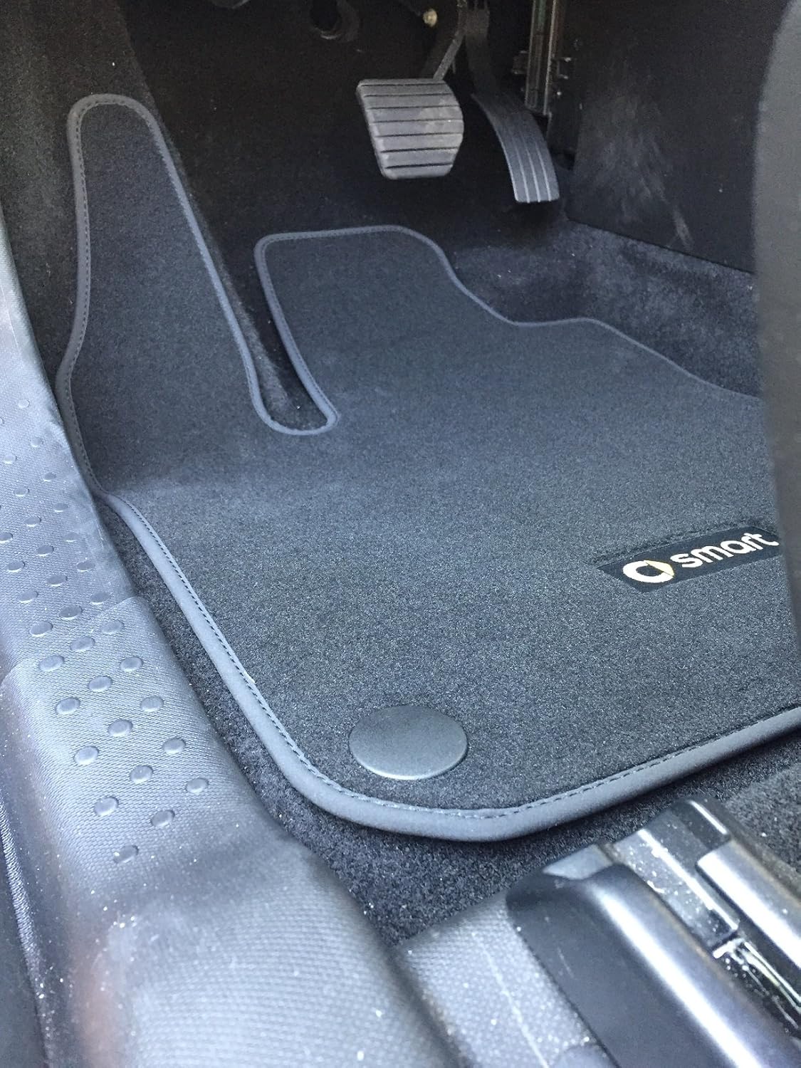 Floor Mats Velour Fabric Smart Fortwo Forfour 453 Amazon.co.uk Car