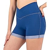 NirJEANS Women's Short Jeggings - Sexy Jeans Shorts for Women, High Waisted Crossover Women's Jeggings Booty Shorts for Women