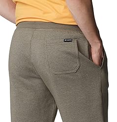 Columbia Men's Logo Fleece Short, Stone Green