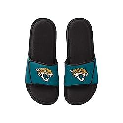 FOCO Jacksonville Jaguars NFL Mens Foam Sport Slide