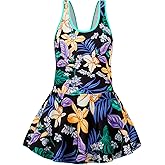 RuuYiicoco Girls One Piece Unicorn Swimsuit Mermaid Swimwear Rainbow Bathing Suit