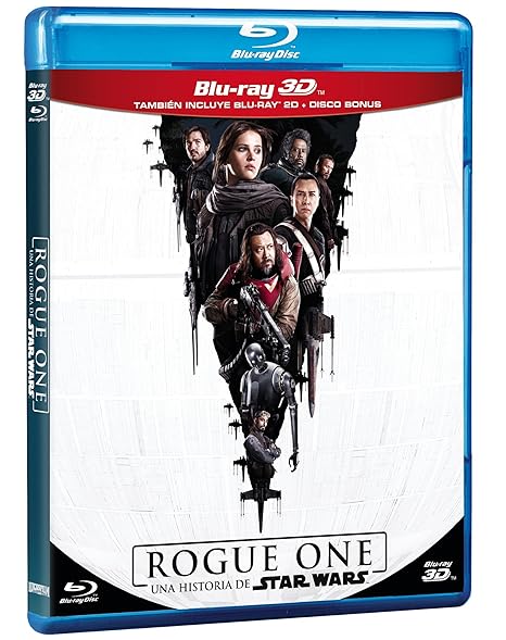 Amazon Com Rogue One A Star Wars Story Una Historia De Star Wars Blu Ray 3d Blu Ray Bonus Disc English Spanish Audio And Subtitles Import Felicity Jones Diego Luna Ben Mendelsohn