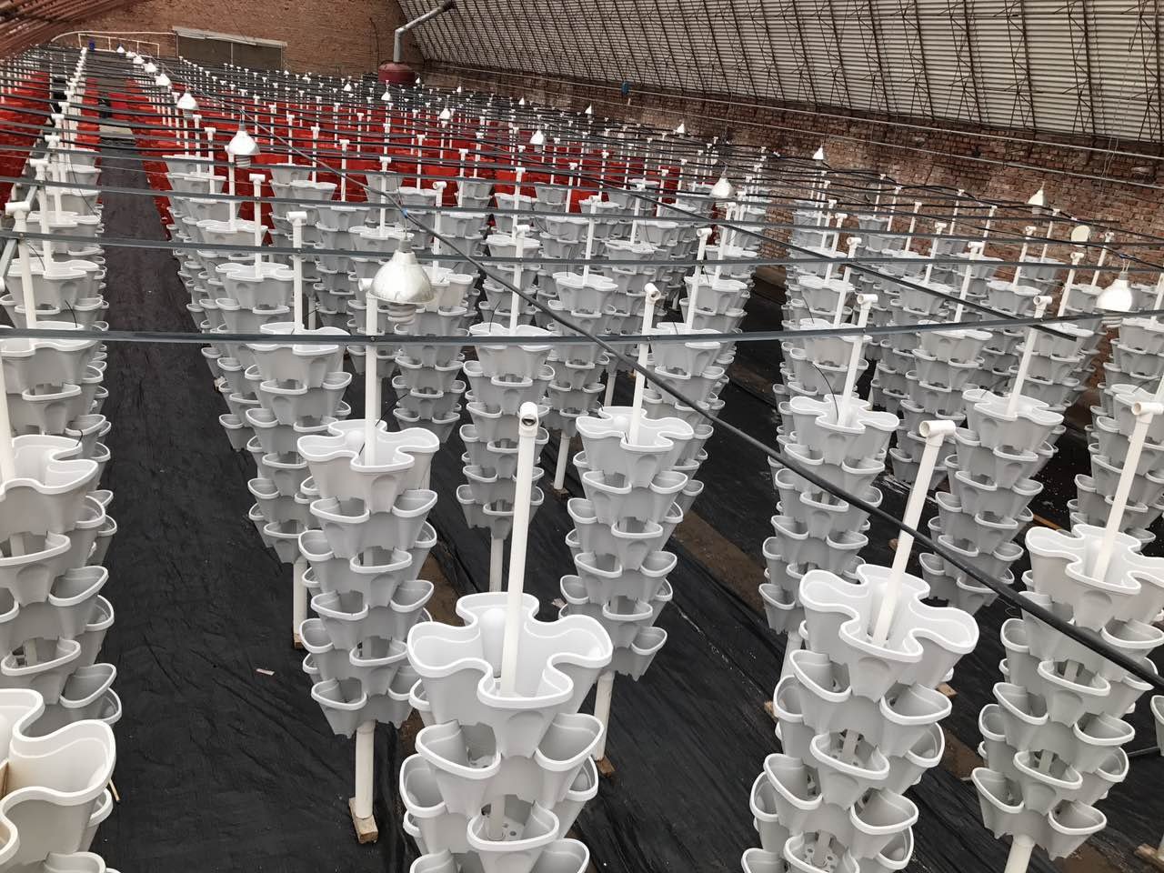 Mr. Stacky 5Tier Strawberry and Herb Garden Planter Stackable