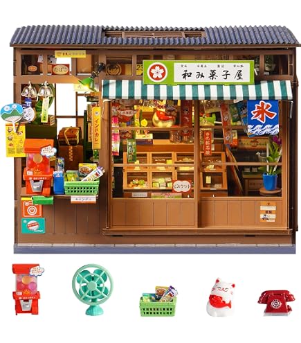 Amazon.com: Billy handmade Dollhouse Kit Kyoto series Kyomachiya