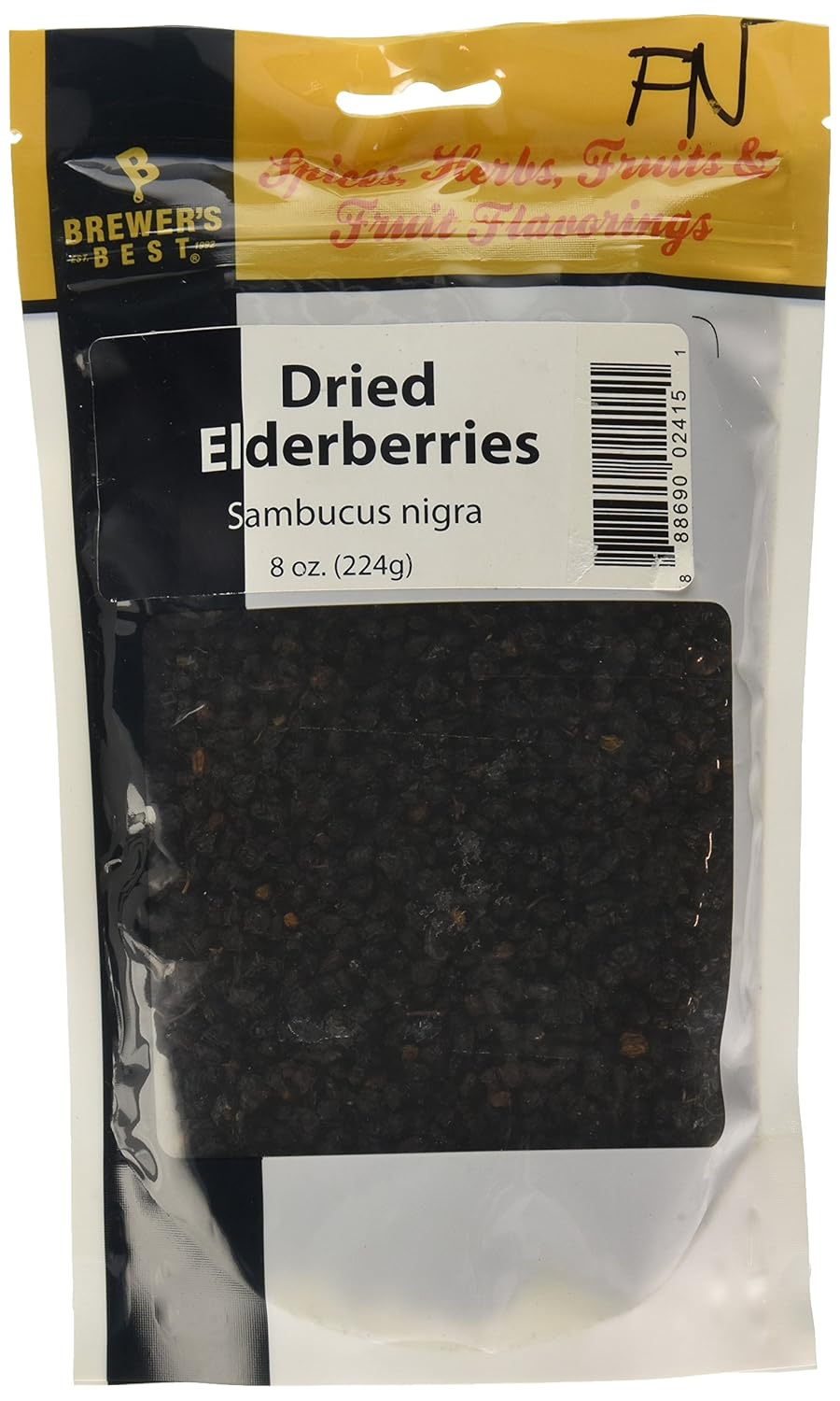 Dried Elderberries 8 oz. Industrial & Scientific