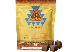 KORACAO Sustainably Harvested Cacao | Ideal Superfood for Everyday Bliss | Ceremonial Grade Cacao | Enhance Your Spiritual Journey with Ancient Superfood Delight - 1 Pound