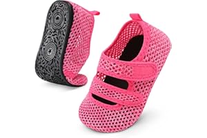 BARERUN Toddler Water Shoes Boys Girls Quick Dry Barefoot Aqua Shoes for Swim Pool Beach Non Slip Breathable Sandals Lightweight Summer House Slippers