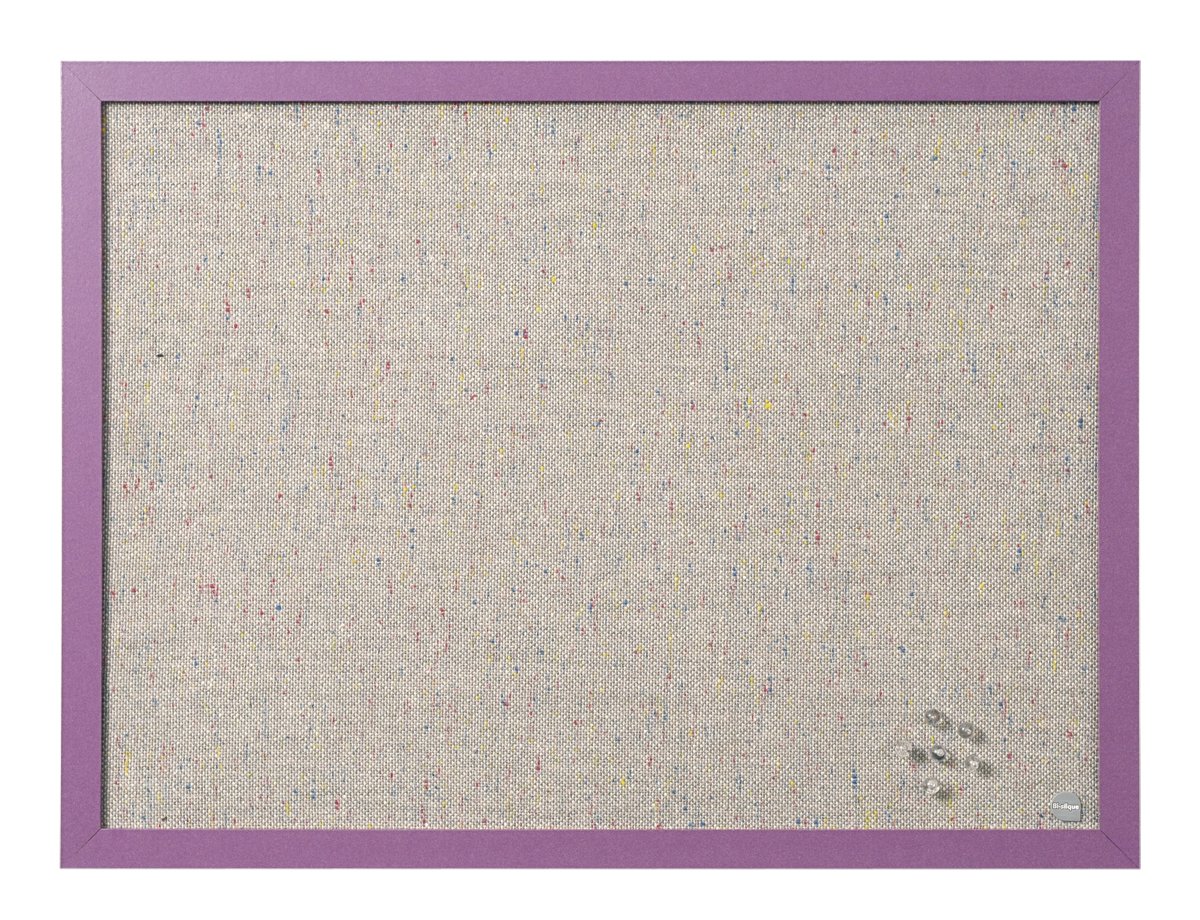 Bi-Office Notice Board Lavender, Purple, 60 x 45 cm