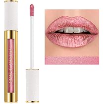Amazon.com : FOCALLURE Metallic Liquid Lipstick,Non Stick Cup Lip ...