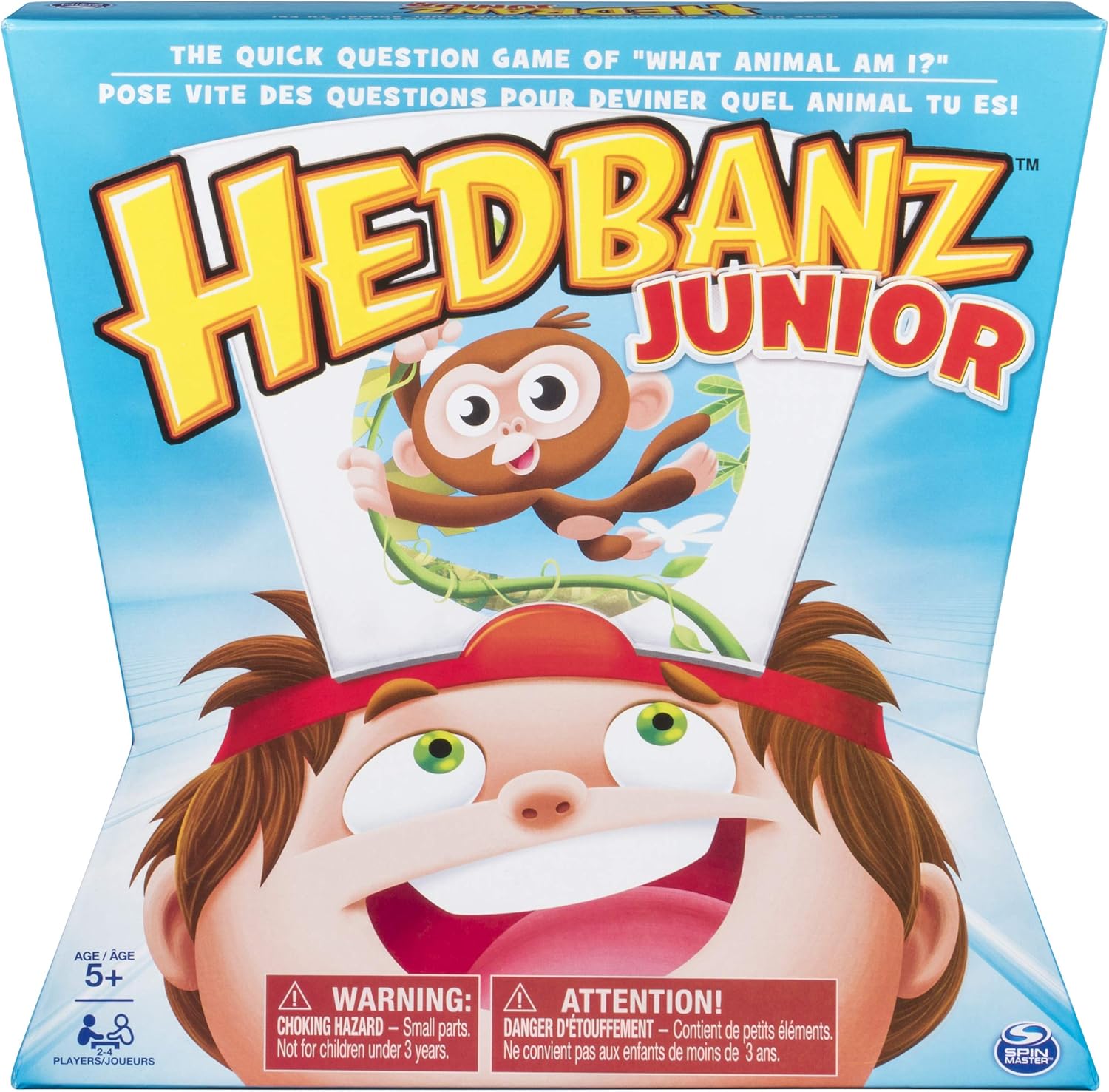 HedBanz HedBanz Jr. Family Board Game for Kids Age 5 and Up, Games