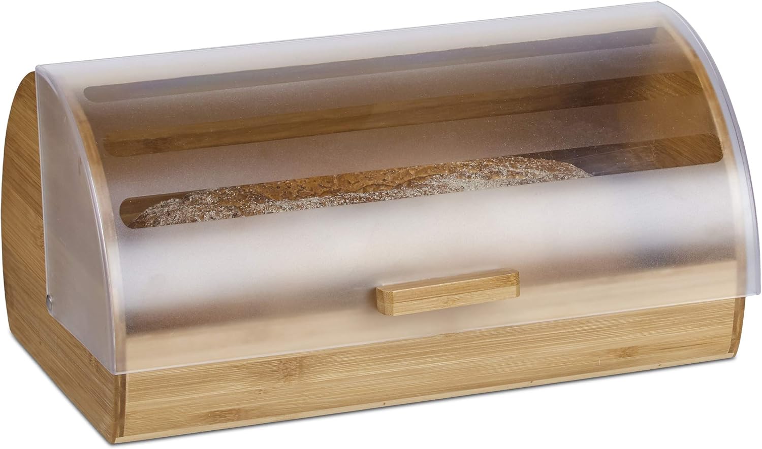 Relaxdays Panera con Tapa Corredera, Madera, Beige, 26x38x19 cm: Amazon.es: Hogar