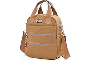 Tiny Chou Multi Pockets Hobo Bags for Women, Small Crossbody Shoulder Bag, Travel Backpack Purse, Waterproof Totes Handbags