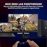 Y&H 4K Game Capture Card 4K30 1080P120Hz HDMI Pass-Through USB3.0 Low Latency view 4