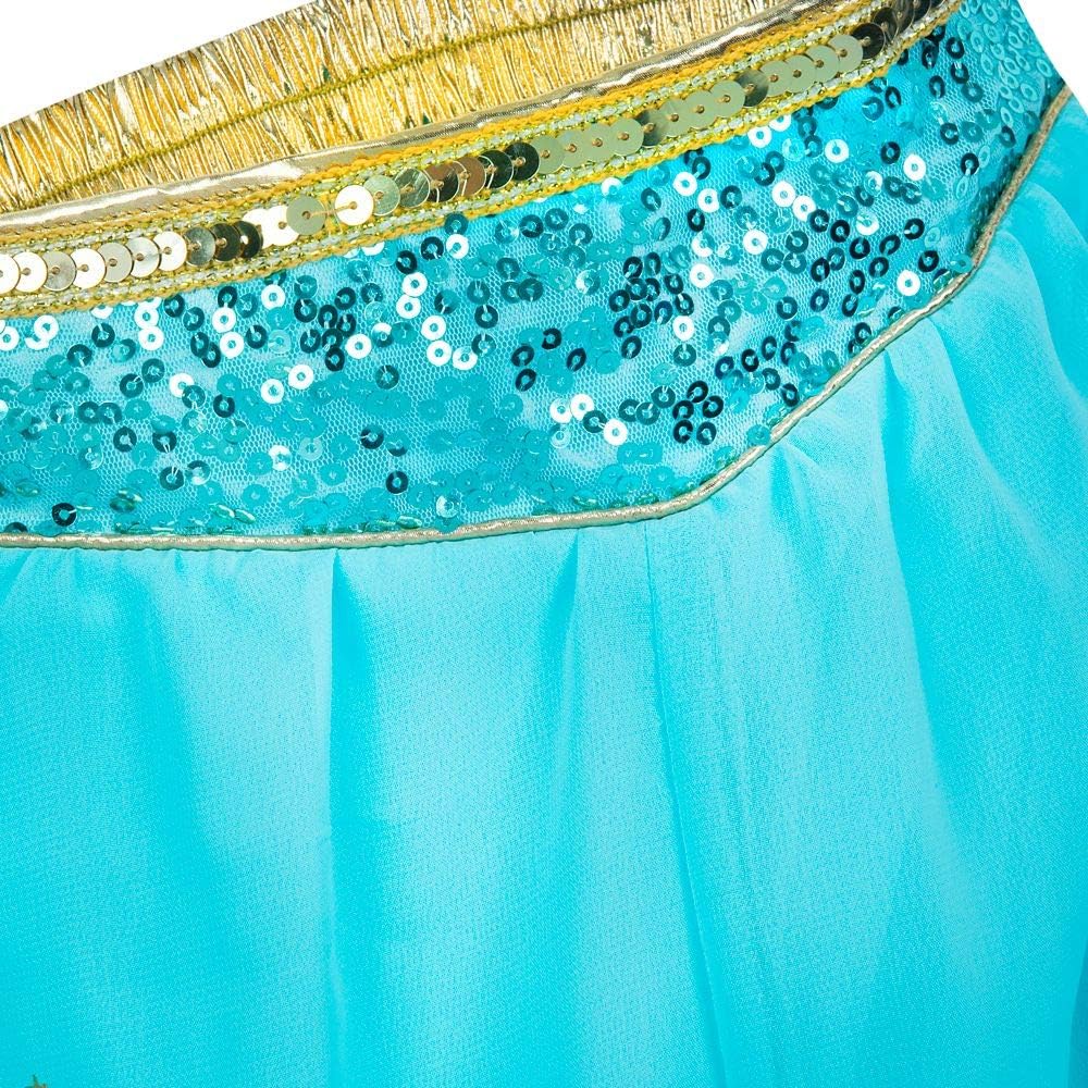 Disney Jasmine Costume for Kids - Aladdin Multi: Clothing