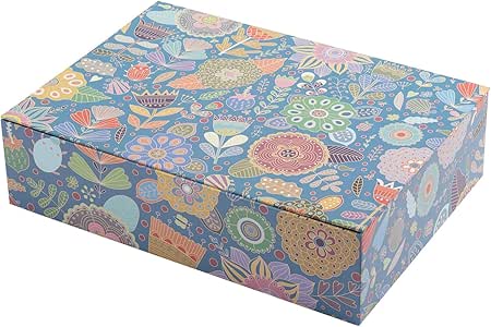 Creibo CBOX006 - Caja Cartón Grande Decorada: Amazon.es: Hogar