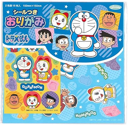 Amazon ドラえもんシールつきおりがみ 23 5560 0 文房具 オフィス用品 文房具 オフィス用品