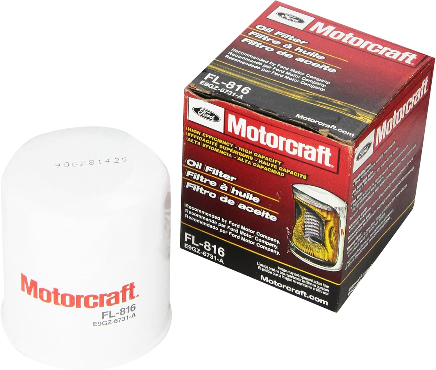 Motorcraft FL816 Oil Filter, Oil Filters & Accessories Amazon Canada